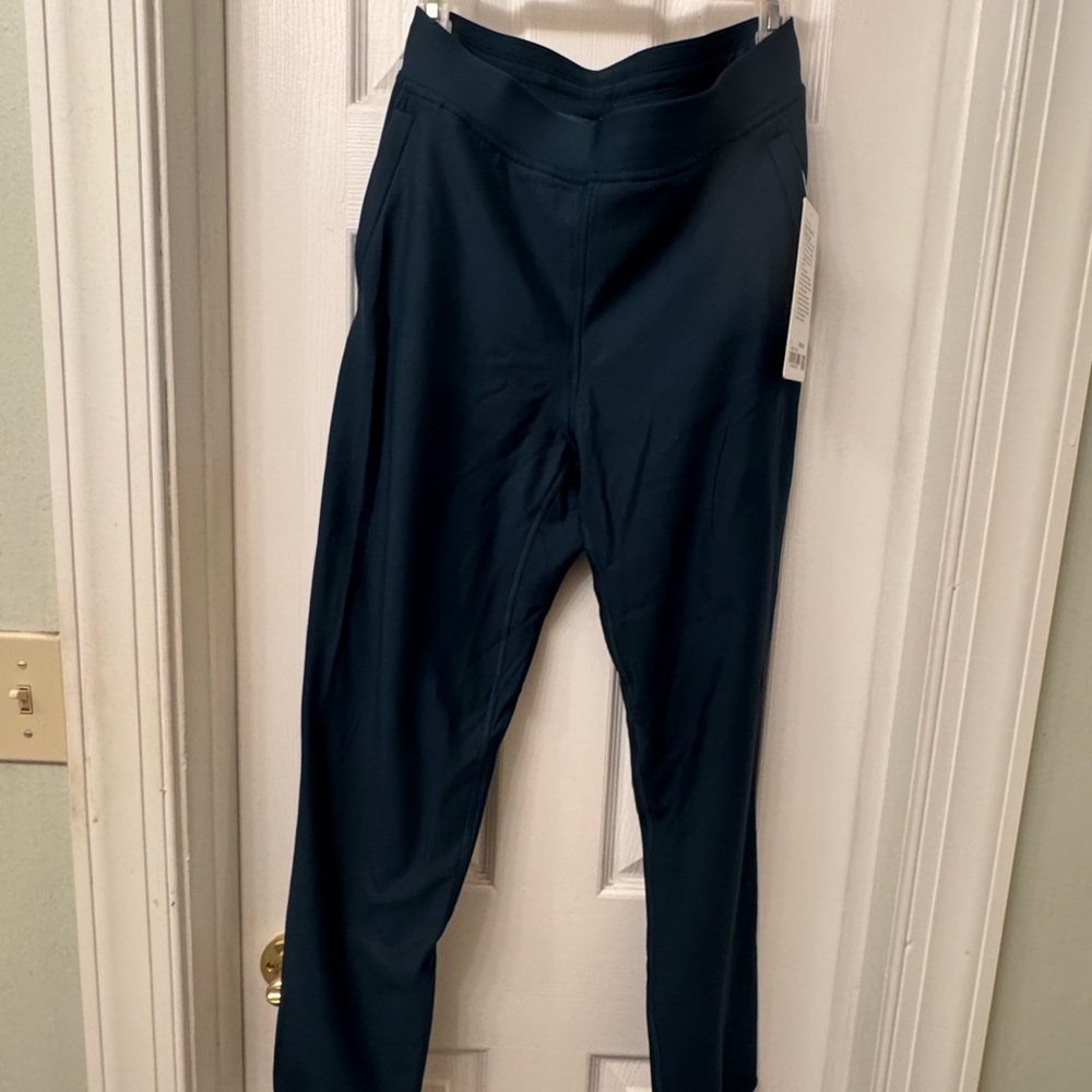 NWT lululemon adapted state fleece jogger indochine blue size 6 fleece lined
